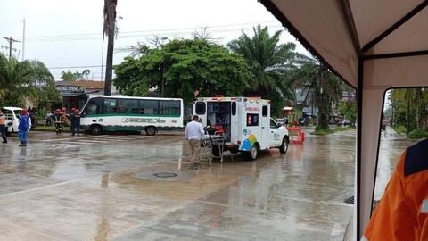 Ejercicio de Simulación de Accidente de Tránsito en Leticia