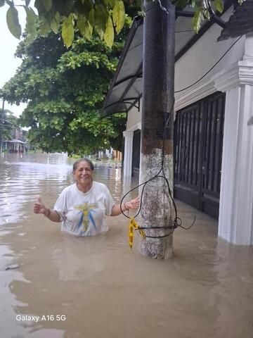 Fuertes lluvias causan inundaciones en la ciudad de Leticia 