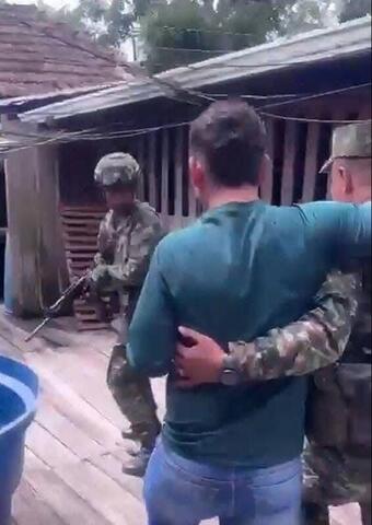 ALIAS OLMER, HOMBRE DE CONFIANZA DE IVÁN MORDISCO, SE ENTREGÓ A LAS AUTORIDADES EN AMAZONAS ALIAS OLMER, HOMBRE DE CONFIANZA DE IVÁN MORDISCO, SE ENTREGÓ A LAS AUTORIDADES EN AMAZONAS