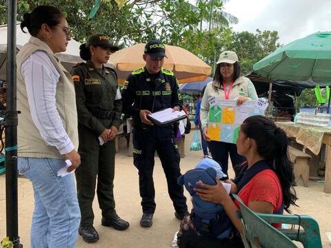 Policía Nacional fortalece acciones para prevenir el trabajo infantil en el Amazonas