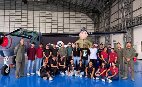 Del Amazonas a las estrellas, jóvenes vivieron experiencia aeroespacial en Leticia