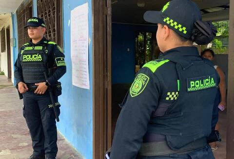Policía Nacional en el Amazonas garantizó seguridad durante elecciones de Juntas de Acción Comunal en el municipio de Leticia 