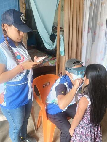 AVANZA EVALUACIÓN RÁPIDA DE TRACOMA EN LETICIA