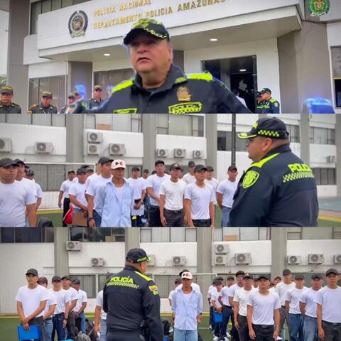 37 jóvenes inician su formación como auxiliares de policía en el Amazonas