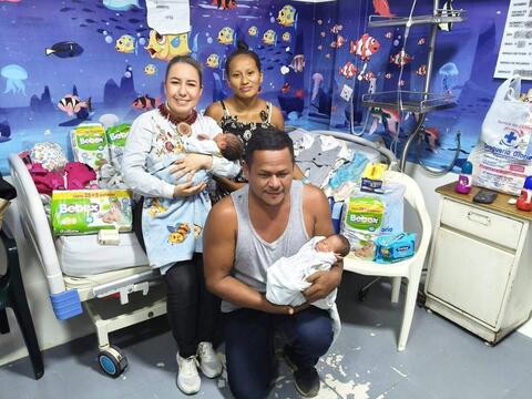 Solidaridad transforma vidas gemelos de El Vergel reciben ayudas y son dados de alta en Leticia