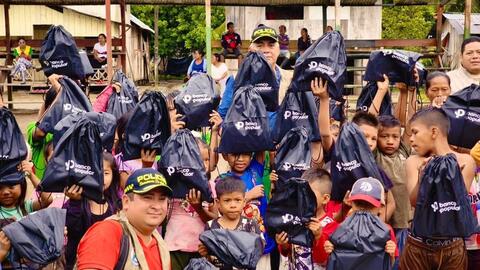 Puerto Nariño celebró el Mes de la Niñez con actividades en todas sus comunidades Puerto Nariño celebró el Mes de la Niñez con actividades en todas sus comunidades