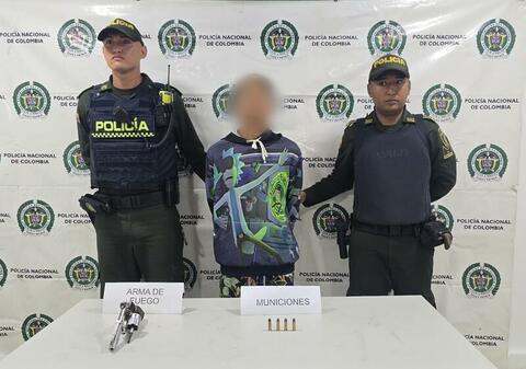 CAPTURADO HOMBRE QUE POSEÍA ARMA DE FUEGO ILEGAL