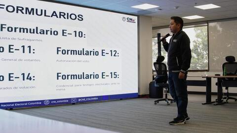 CNE capacita a testigos electorales en el exterior de cara a las elecciones del 21 de junio