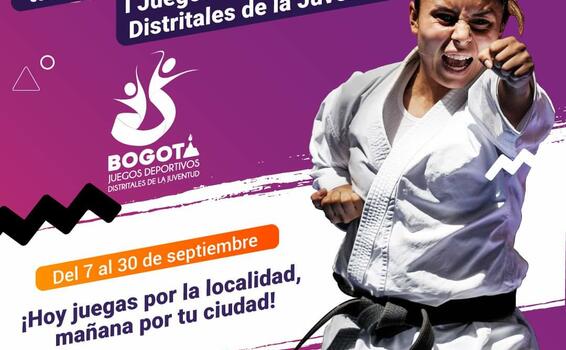 ¡Prepara las barras! La primera versión de los Juegos Deportivos Distritales de la Juventud