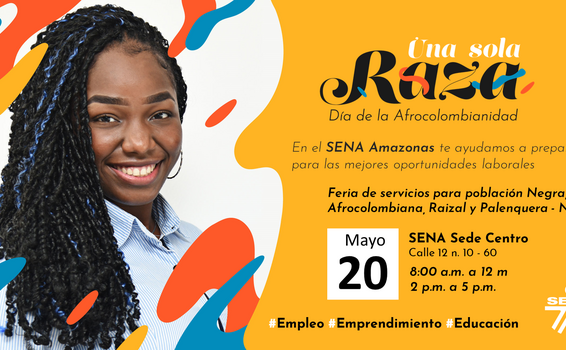 Participa este 20 de mayo en la Feria de servicios para población Negra, Afrocolombiana, Raizal y Palenquera 