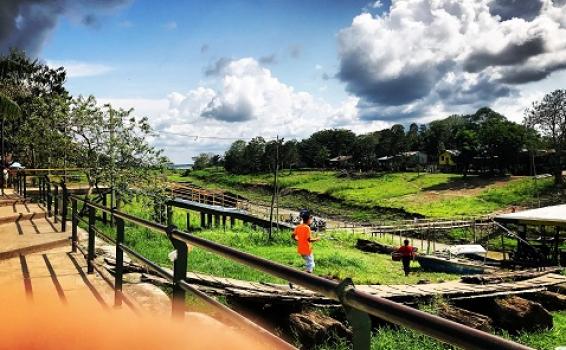 Cambio climático dejaría a Leticia Puerto de Leticia Amazonas