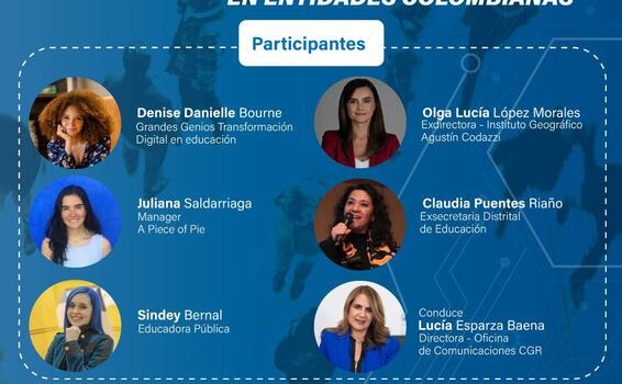 Participa en el panel Transformación Digital con Enfoque de Género en Entidades Colombianas image for Participa en el panel Transformación Digital con Enfoque de Género en Entidades Colombianas