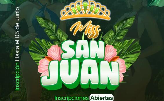 image for Miss San Juan 2022 - Invita a todas las señoritas a participar