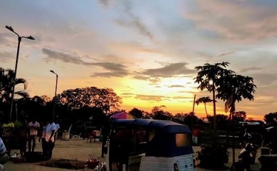 Bajada del puerto en Leticia Amazonas