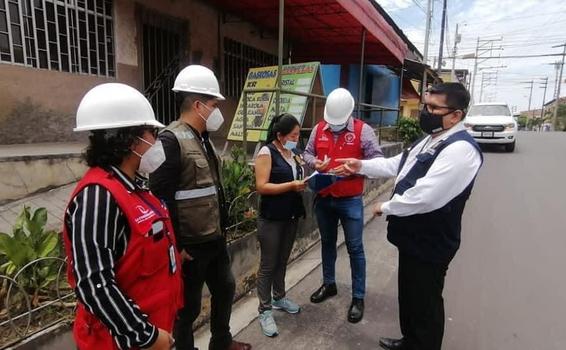 image for Inspección de la obra Bacheo y Reasfaltado de 100 cuadras d