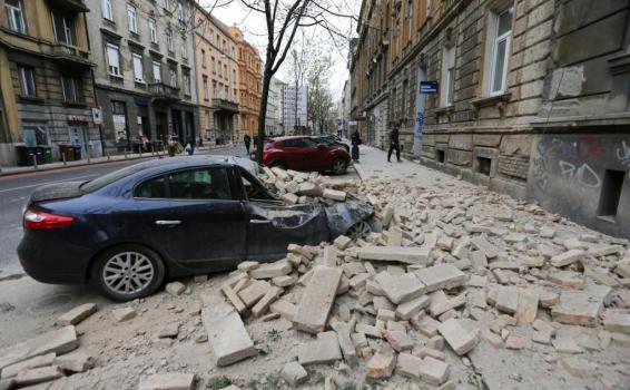 Temblor sacude la capital croata Zagreb image for Temblor sacude la capital croata Zagreb