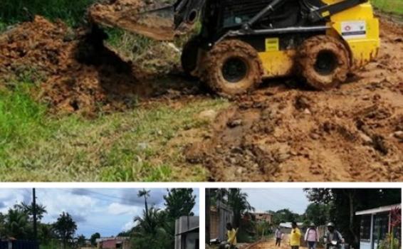 image for Obras continuam avançando em Tabatinga