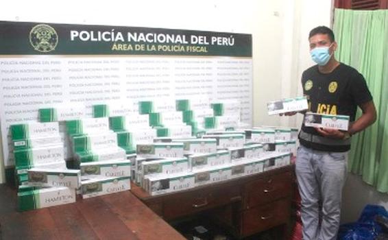 image for Policía Fiscal incauta grande cantidad de cigarros de contrabando