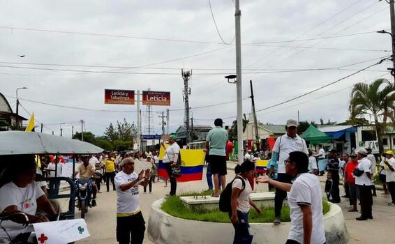 image for Leticianos marcharon en contra de la corruptela