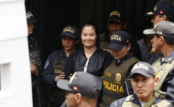 image for Keiko Fujimori regresa a la cárcel