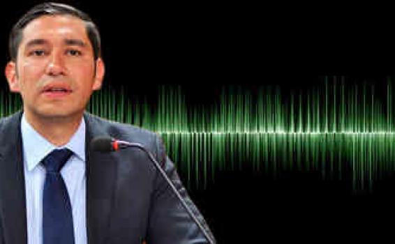 El exfiscal anticorrupcion Luis Gustavo Moreno fue condenado este miércoles Exfiscal anticorrupción Luis Gustavo Moreno en una foto montaje
