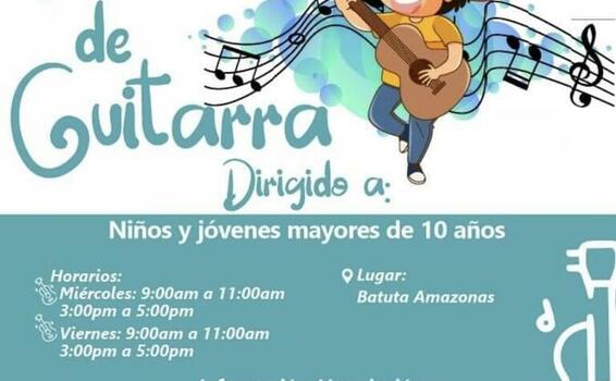 image for Apertura de clases de guitarra