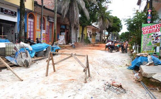 image for Paralizada obra de la tercera cuadra de la calle Morona