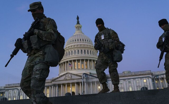 image for 25 000 troops providing security for Biden inauguration