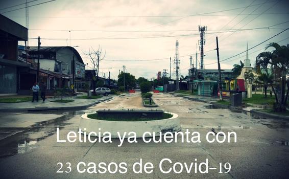 Ciudad de Leticia ya cuenta con 23 casos de Covid-19 image for Ciudad de Leticia ya cuenta con 23 casos de Covid-19