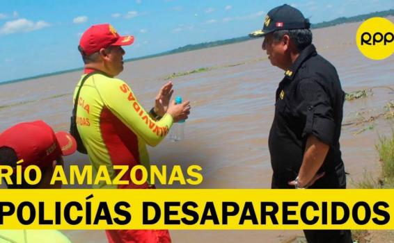 image for Buscan a 4 policías desaparecidos en el río Amazonas