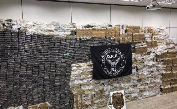 PF apreende mais de 2 toneladas de cocaína image for PF apreende mais de 2 toneladas de cocaína
