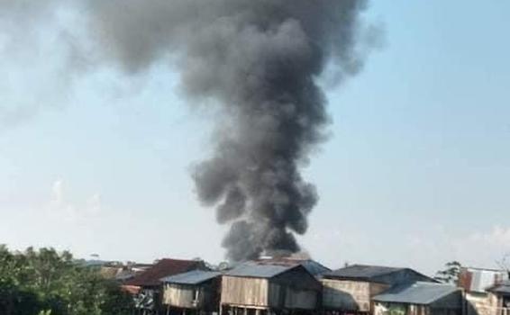 image for Incendio en el distrito de San Juan Bautista