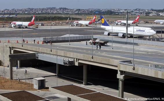 image for Companhias aéreas cortaram voos internacionais devido à pandemia