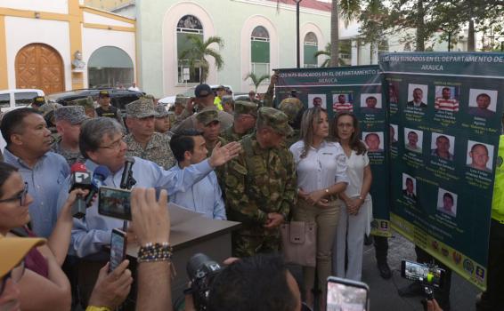 image for Revelan cartel de los criminales más buscados en Arauca