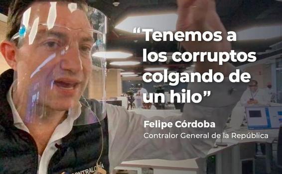 image for Tenemos a los corruptos colgados de un hilo