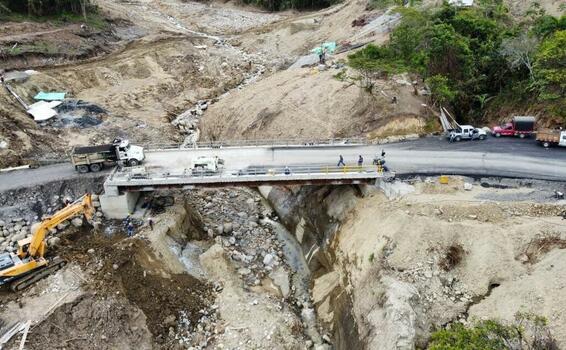 Nueva vía que permitirá volver a conectar la panamericana en Rosas Cauca image for Nueva vía que permitirá volver a conectar la panamericana en Rosas Cauca