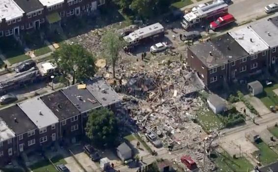 image for Explosión en Baltimore destruye tres edificios residenciales