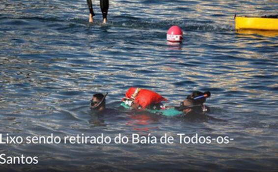 image for Resíduos são retirados da Baía de Todos-os-Santos