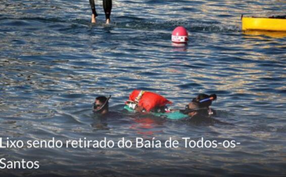 image for Resíduos são retirados da Baía de Todos-os-Santos