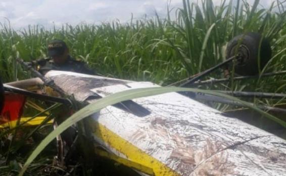 image for Avioneta se precipitó  en el municipio de Bugalagrande