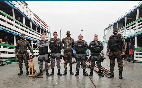 Polícia realiza operação de fiscalização no porto de Tefé image for Polícia realiza operação de fiscalização no porto de Tefé