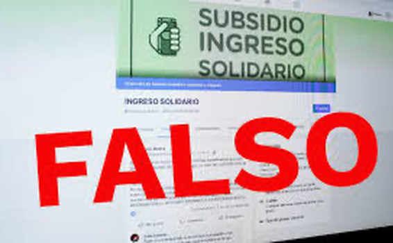image for Falsas páginas prometen inscripción a programa Ingreso Solidario