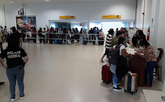 image for Reforça medidas de combate à pandemia do Covid-19 em aeroporto