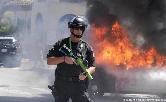 image for Policía disparó contra un equipo de televisión de DW 