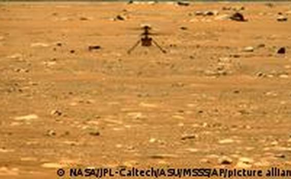 image for Ingenuity vuela más lejos y más rápido en Marte