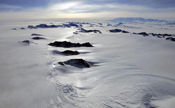 La Antarida tiene muchos años por delante Zona sopesada por hielo