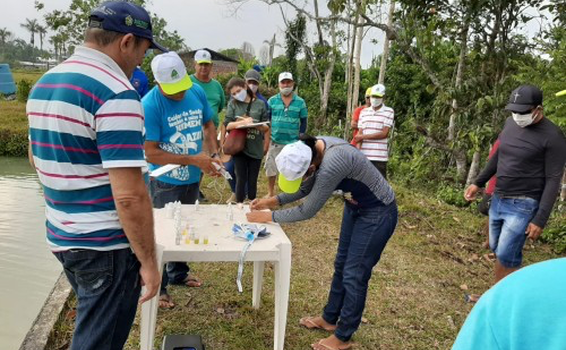 image for Pescadores e piscicultores do Alto Solimões recebem kits de análise de água