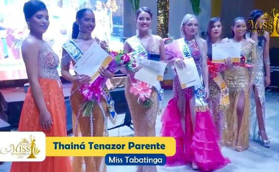 Thainá Tenazor Parente é coroada Miss Tabatinga 2023 image for Thainá Tenazor Parente é coroada Miss Tabatinga 2023