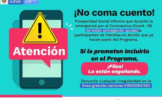 image for Inscripciones a programas de Familias en Acción están cerradas