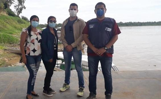 image for Equipe de saúde para comunidade e Pelotão de Fronteira